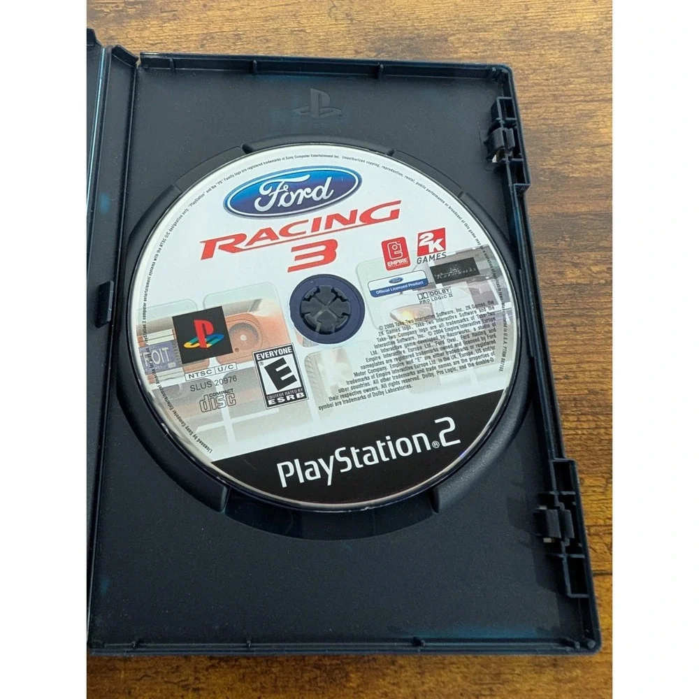 Ford Racing 3 Sony PlayStation 2 PS2 Game